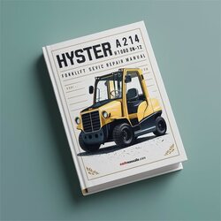 Hyster A214 H16.00xm-12 Forklift Service Repair Workshop Manual PDF