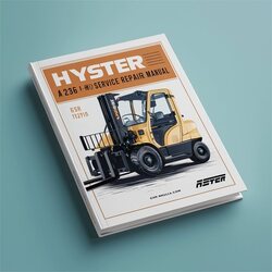 Hyster A236 (H450HD) Forklift H450HD Service Repair Workshop Manual PDF