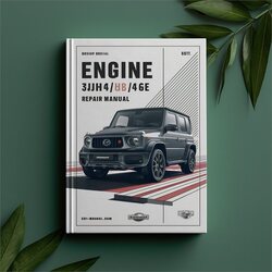 Engine 3jh4(b)(c)(m)e 4jh4(f)(b)(b4)(c)(m)e Service Repair Workshop Manual PDF