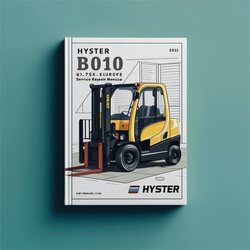 Hyster B010 (s1.75xl Europe) Forklift S1.75XL Europe Service Repair Workshop Manual PDF