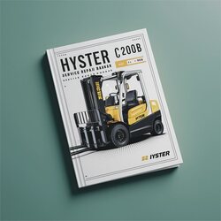 Hyster C007 (P200B) Forklift P200B Service Repair Workshop Manual PDF