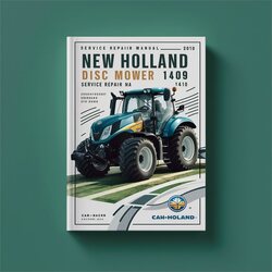 New Holland Disc Mower 1409 1410 Service Repair Workshop Manual PDF