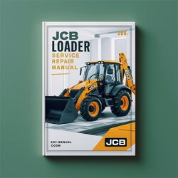 JCB Loader Backhoe Service Repair Workshop Manual PDF