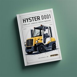 Hyster D001 (H25XM) Forklift H25XM Service Repair Workshop Manual PDF