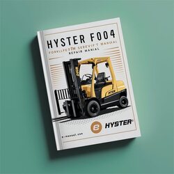 Hyster F004 (s4.00xm Europe) Forklift S4.00XM Europe Service Repair Workshop Manual PDF