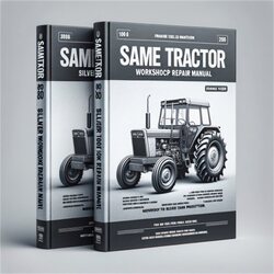 Same Tractor Silver 80 90 100.4 100.6 Service Repair Workshop Manual PDF
