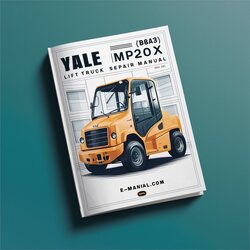 Yale (D843) MP20X Lift Truck Service Repair Workshop Manual PDF