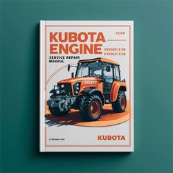 Kubota Engine V3800di-e2b V3800di-t-e2b Service Repair Workshop Manual PDF