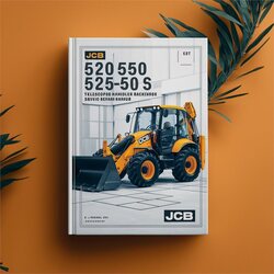 JCB 520-50 520 525-50 525-50S Telescopic Handler Backhoe Loader Service Repair Workshop Manual PDF