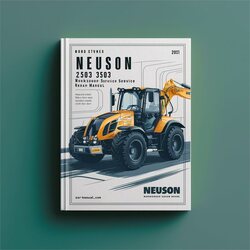 Neuson 2503 3503 Excavator Service Repair Workshop Manual PDF