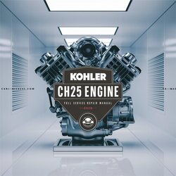 Kohler Command Pro Models CH25 Engine Service Repair Workshop Manual PDF