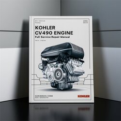 Kohler Command Pro Models CV490 Engine Service Repair Workshop Manual PDF