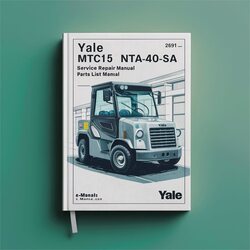 Yale (A869) MTC15 NTA040SA Lift Truck Parts Catalog PDF