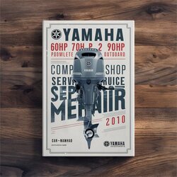 2004-2010 Yamaha 60HP 70HP 90HP 2 Stroke Outboard Service Repair Workshop Manual PDF