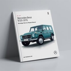 1967-1976 Mercedes W115 Benz Service Repair Workshop Manual PDF