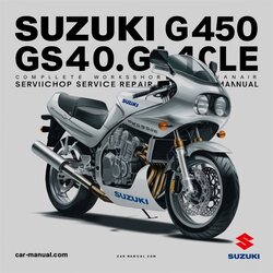 1979-1985 Suzuki GS Series GS450 GS450E Motorcycle Service Repair Workshop Manual PDF