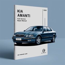 2007-2008 Kia Amanti Service Repair Workshop Manual PDF