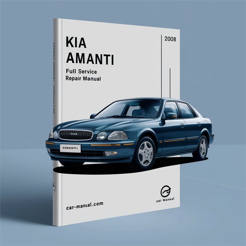 2007-2008 Kia Amanti Service Repair Workshop Manual PDF