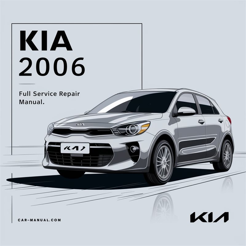 2006 Kia Rio Service Repair Workshop Manual PDF