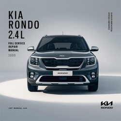2009 Kia Rondo 2.4l Service Repair Workshop Manual PDF