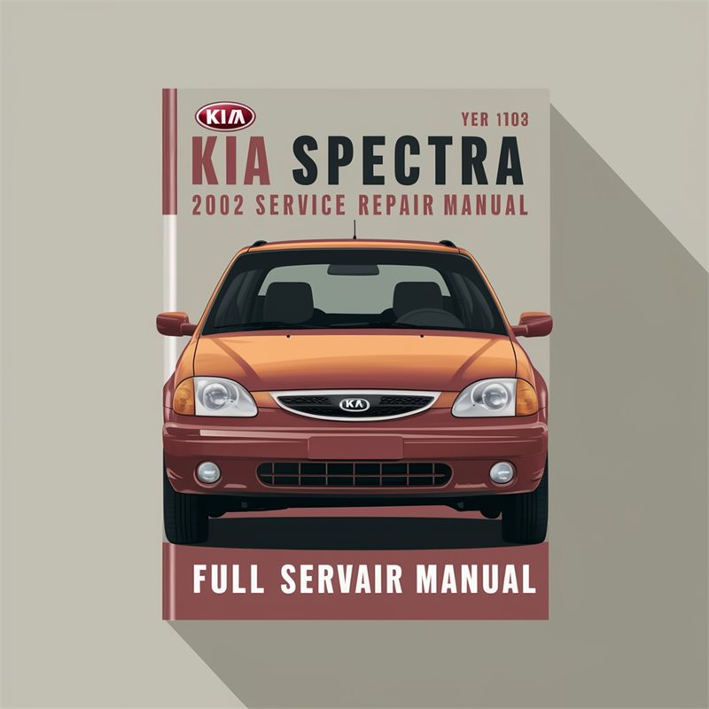 2002 Kia Spectra Service Repair Workshop Manual PDF