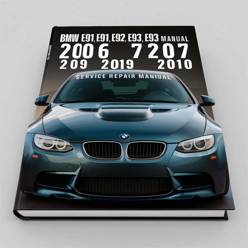 2006-2010 BMW 2 Series E90 E91 E92 E93 Service Repair Workshop Manual PDF