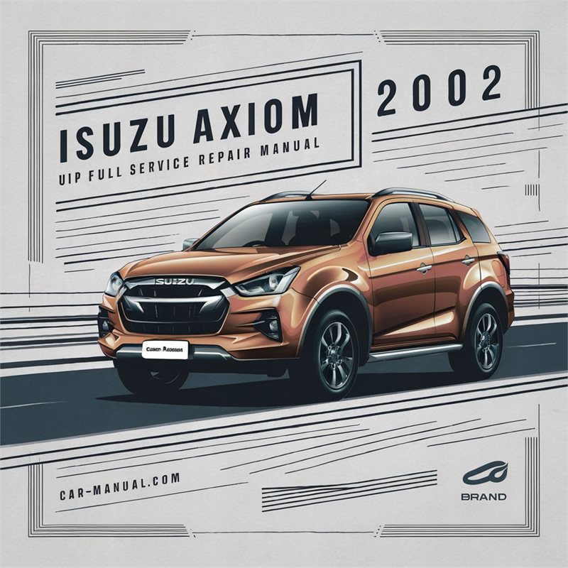 2002 Isuzu Axiom Service Repair Workshop Manual PDF