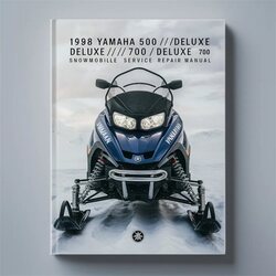 1998 Yamaha Vmax 500 / Deluxe 600 700 Venture Snowmobile Service Repair Workshop Manual PDF