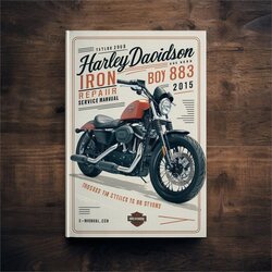 2015 Harley Davidson XL883N Iron 883 Service Repair Workshop Manual PDF