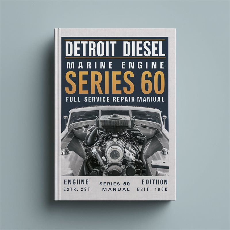 Isuzu Marine Detroit Diesel Engine Series 60 Service Repair Workshop Manual PDF
