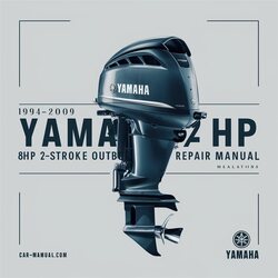 1994-2009 Yamaha 6HP 8HP 2-stroke Outboard Service Repair Workshop Manual PDF