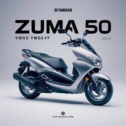 Yamaha Zuma 50 YW50 YW50F 2011-2014 Full Service & Repair Manual 