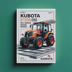 Kubota D1305-E3BG Diesel Engine Service Repair Workshop Manual PDF