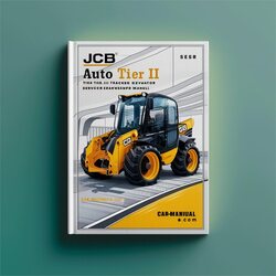 JCB JS360 Auto Tier III Tracked Excavator Service Repair Workshop Manual PDF