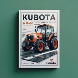Kubota G1800 Tractor Service Repair Workshop Manual PDF