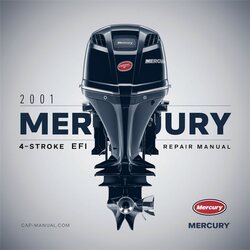 2001 Mercury 115HP 4-stroke EFI Outboard Service Repair Workshop Manual PDF