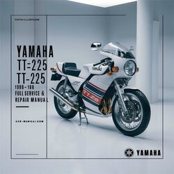 1986-1989 Yamaha TT Models TT225 TT-225 Motorcycle Service Repair Workshop Manual PDF