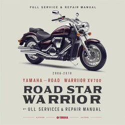 2006-2010 Yamaha Warrior Road Star XV1700 Service Repair Workshop Manual PDF