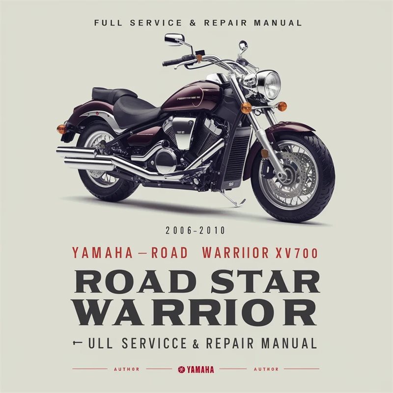 2006-2010 Yamaha Warrior Road Star XV1700 Service Repair Workshop Manual PDF