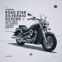 2008-2012 Yamaha XV Models Road Star Silverado S XV17 XV1700 Service Repair Workshop Manual PDF