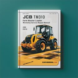 JCB TM310 Farm Master Loader Service Repair Workshop Manual PDF