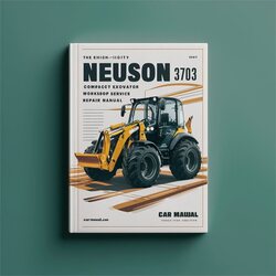 Neuson 3703 Compact Excavator Service Repair Workshop Manual PDF