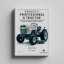 Gravely G Tractor Ride On Mower Service Repair Workshop Manual PDF