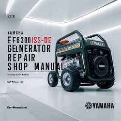 Yamaha EF6300ISDE Generator Shop Service Repair Workshop Manual PDF