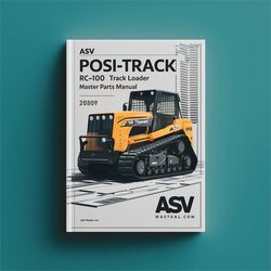 ASV POSI-TRACK RC-100 Track Loader Master Parts Catalog PDF