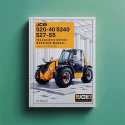 JCB 520-40 524-50 527-55 Telescopic Handler Service Repair Workshop Manual PDF