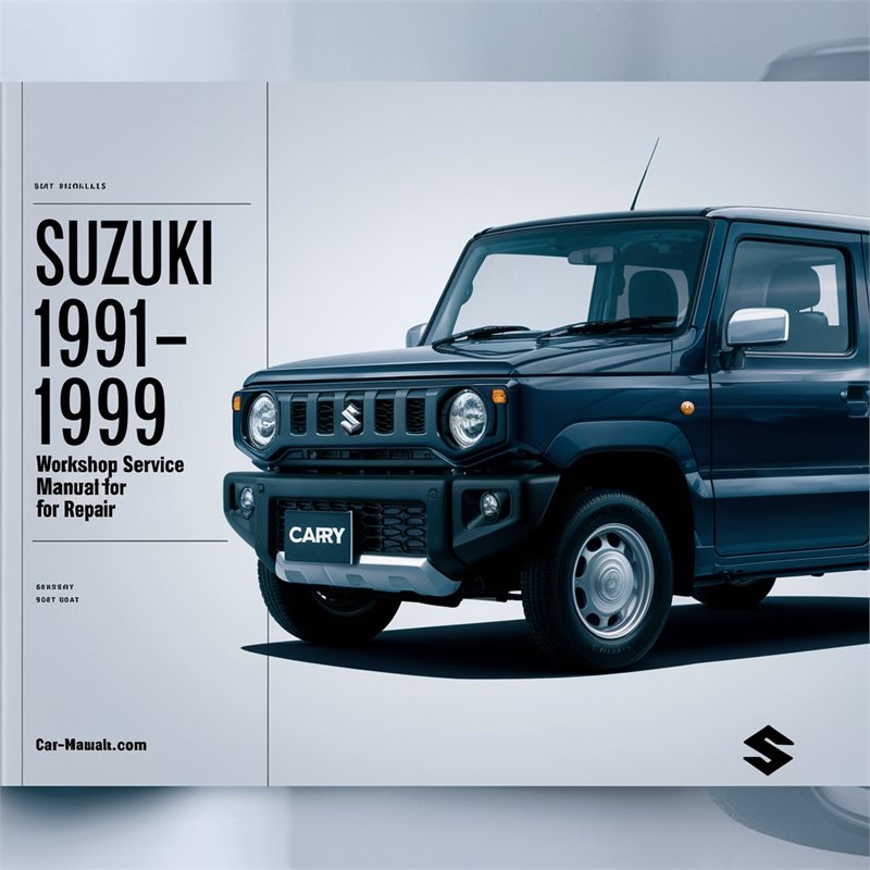 1991-1999 Suzuki Carry Service Repair Workshop Manual PDF