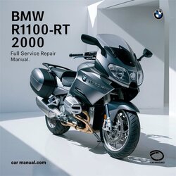 2000 BMW 1 Series R1100RT Service Repair Workshop Manual PDF