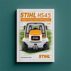 Stihl HS45 Hedge Cutter User Parts Catalog PDF