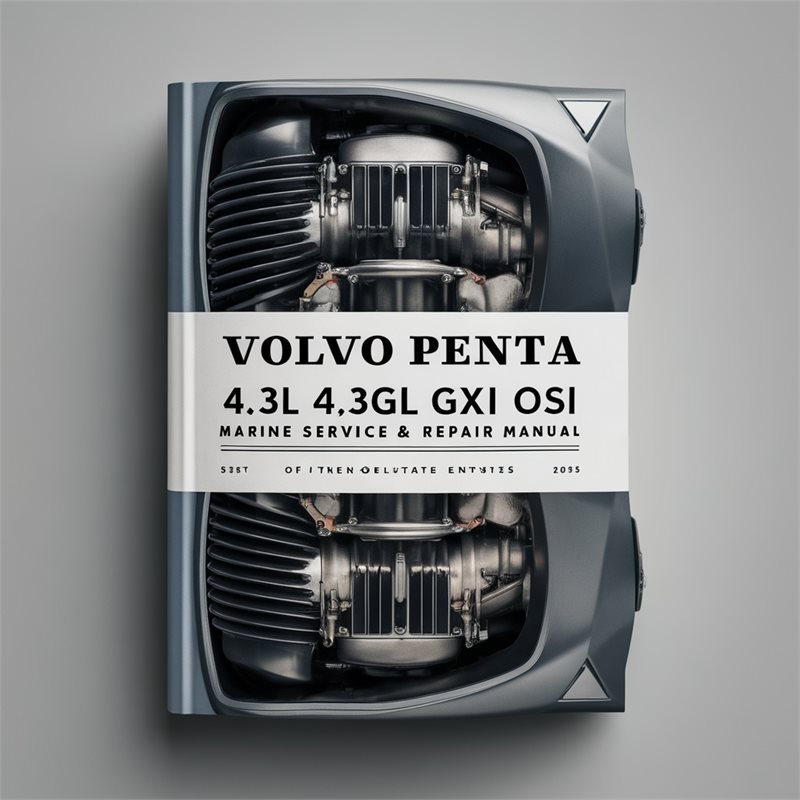 Volvo Penta 4.3l 4.3gl GXI OSI Marine Engine Service Repair Workshop Manual PDF